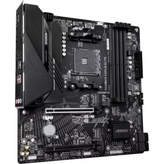 Scheda Madre Gigabyte B550M X AORUS ELITE AMD B550 AM4 DDR4 micro ATX 2.5GbE M.2