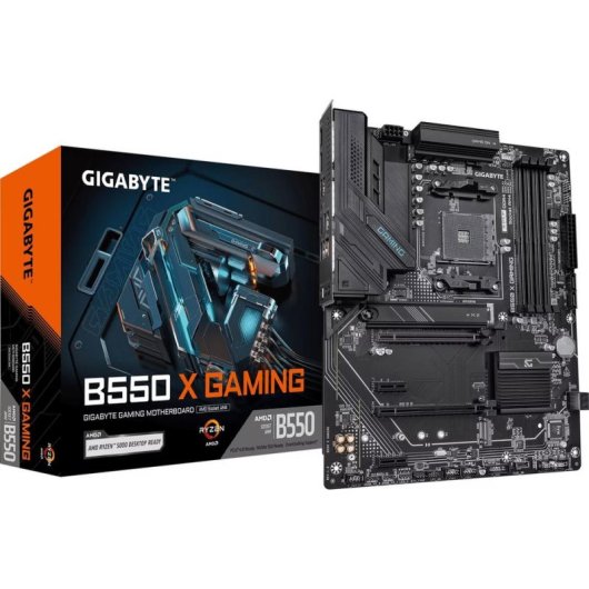 Carte mère Gigabyte B550 X GAMING AMD B550 AM4 DDR4 ATX 2.5GbE M.2 RAID