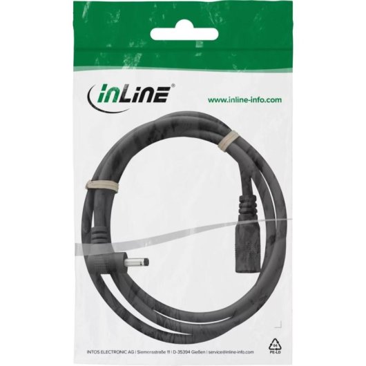 DC Verlangerungskabel InLine 0,5 m 4,0 x 1,7 mm