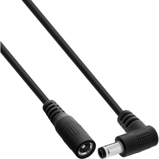 DC Verlangerung InLine 0,5 m 5,5 x 2,1 mm 12-24 V