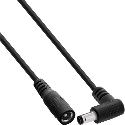 DC-Verlängerungskabel InLine 26905L 5 m 5,5 x 2,1 mm 12-24 V