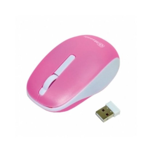 Ratón Vakoss MX707P inalámbrico 1000 DPI rosa ambidiestro RF