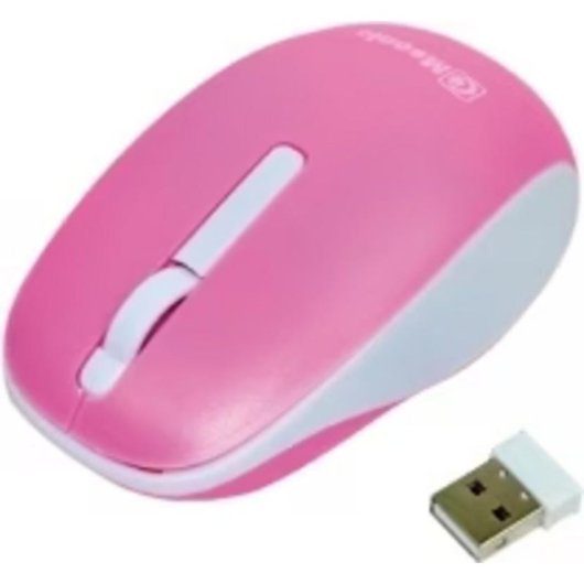 Ratón Vakoss MX707P inalámbrico 1000 DPI rosa ambidiestro RF