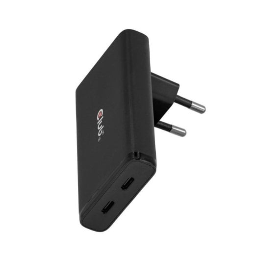 Cargador USB-C GaN 65W Club 3D CAC-1935 Dos Puertos PD3.1 PPS