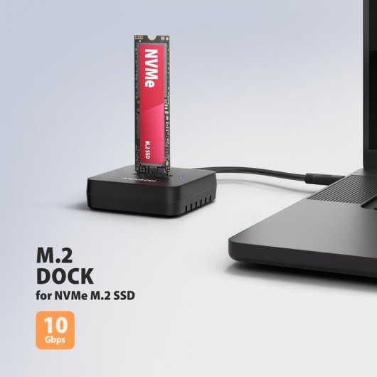 Basis zur SSD M2 Verbindung Axagon ADSA-M2C11L USB 3.2 Gen 2 Type-C Schwarz