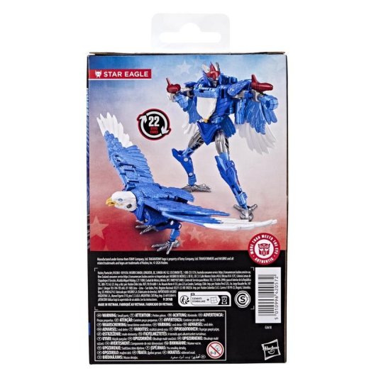 Figura de acción Hasbro Transformers Star Eagle Deluxe Class 11 cm