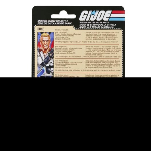 Figure d'action Hasbro Duke Classified Series 11 accessoires