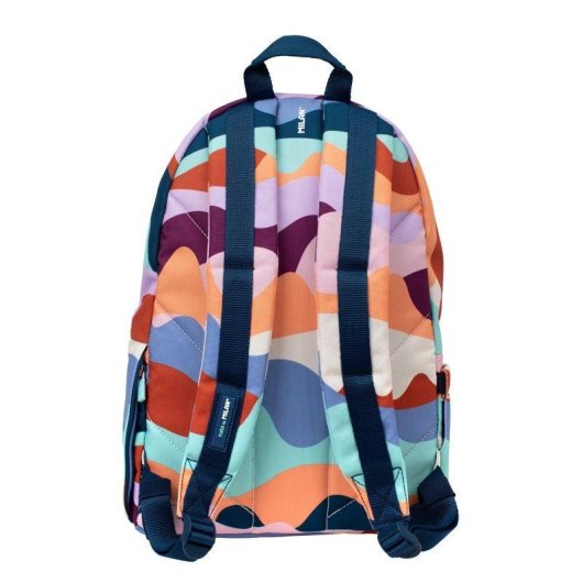 Mochila escolar Milan The Fun 22L 2 cremalleras compartimento portátil