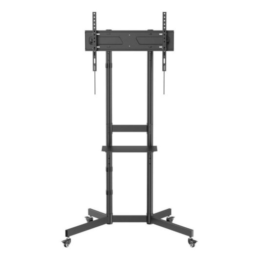 IGGUAL SRTV75 TV-Ständer mit Rollen 32 bis 75" VESA 100x100 bis 600x400 Max 70Kg