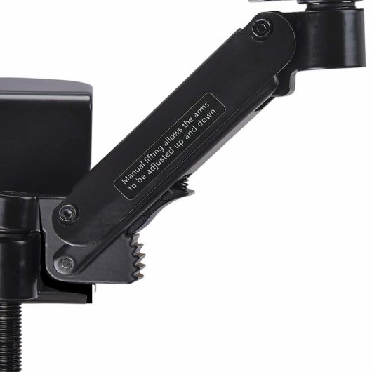 Bracciolo StarTech Regolabile per Scrivania Rotazione 360 Montaggio a Morsetto