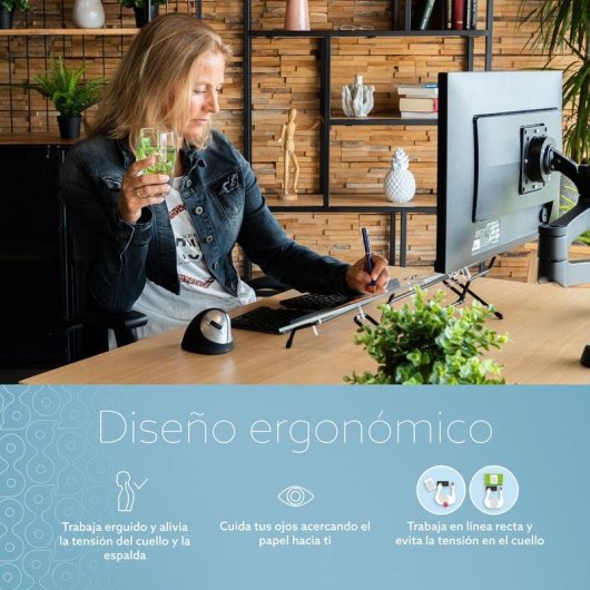 Portadocumenti R-GO TOOLS R-Go Flex Read Ergonomico Regolabile A3