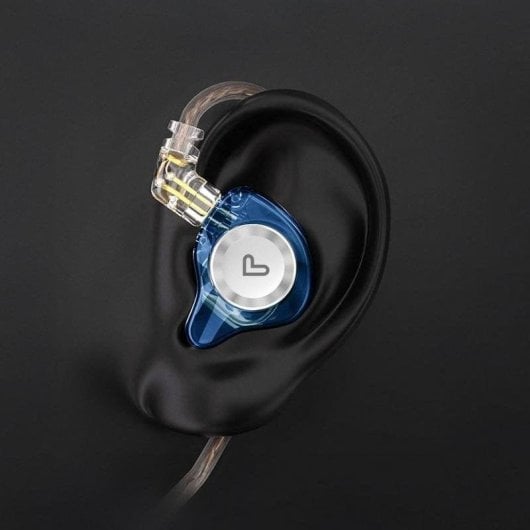 Auriculares Energy Sistem Monitor Earphones con cable alámbrico Minijack, micrófono y control, azul