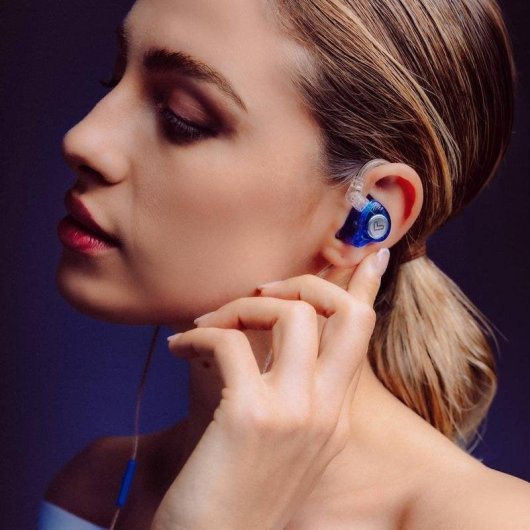 Auriculares Energy Sistem Monitor Earphones con cable alámbrico Minijack, micrófono y control, azul