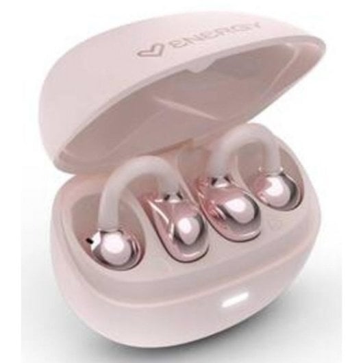 Auriculares Energy Sistem StreetPods Bluetooth in-ear sans fil avec micro et IPX4 rose clair
