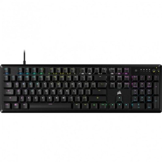 Teclado Corsair K70 completo com switches CORSAIR MLX Red e retroiluminação