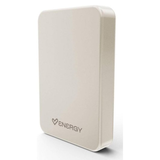Power Bank ENERGY SISTEM 10000 mAh 20 W Apta para avión Champagne