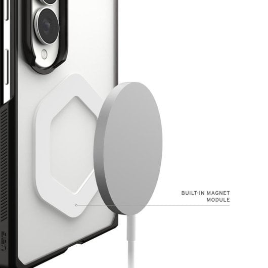 Funda para móvil Urban Armor Gear Cover case Polycarbonat Schwarz Weiß für Galaxy Z Fold8