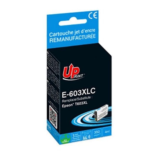 Cartouche d'encre UPrint EJ603XLCUP Cyan 4 ml