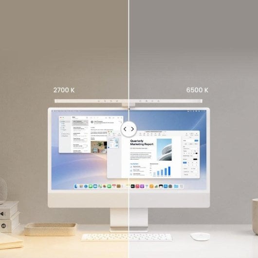 Barre lumineuse BenQ iScreenBar pour iMac Plata