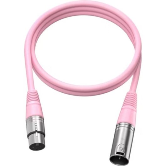 Cable XLR Fifine L9C rosa 1,80 m