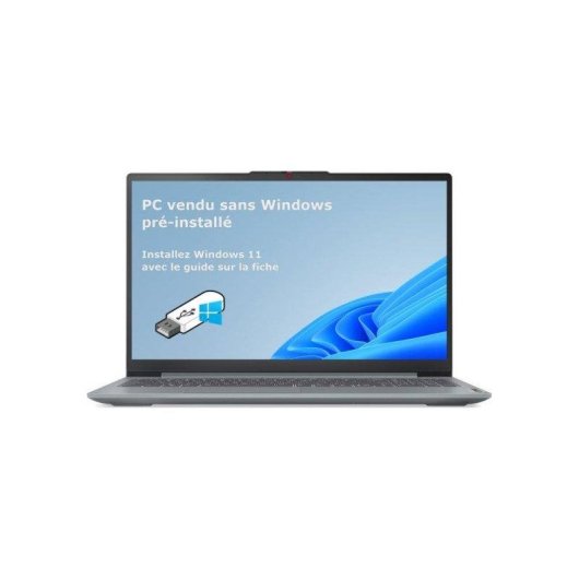 Portatile Lenovo IdeaPad Slim 3 15AMN8 15,6" AMD Ryzen 5 16GB Radeon 610M 512GB SSD Webcam 720p Senza SO