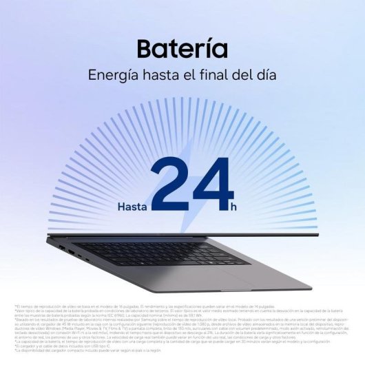 Portátil Samsung Galaxy Book6 16" Intel Core Ultra 5 325 16GB 1TB SSD Windows 11 Home