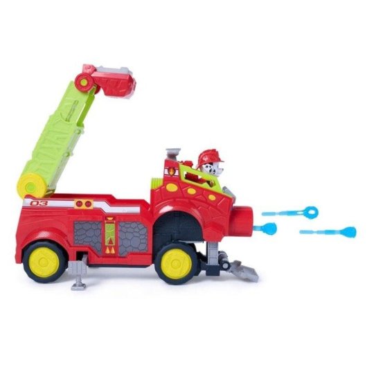 Vehículo PAW Patrol Dino Movie Rescue Responder Marshall con figura articulada