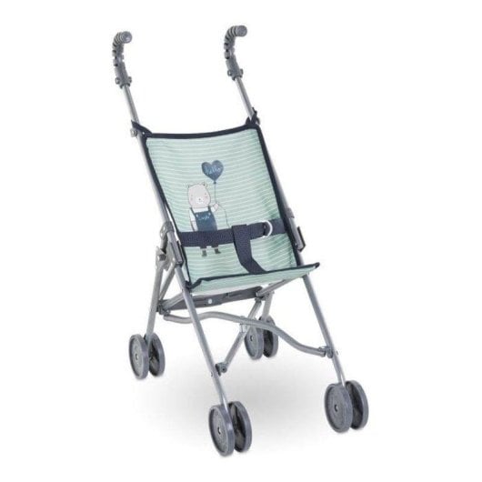 Corolle Puppenwagen Regenschirm Typ Bb36/42/52 Grün Blau Leicht Klappbar 4 Reifen