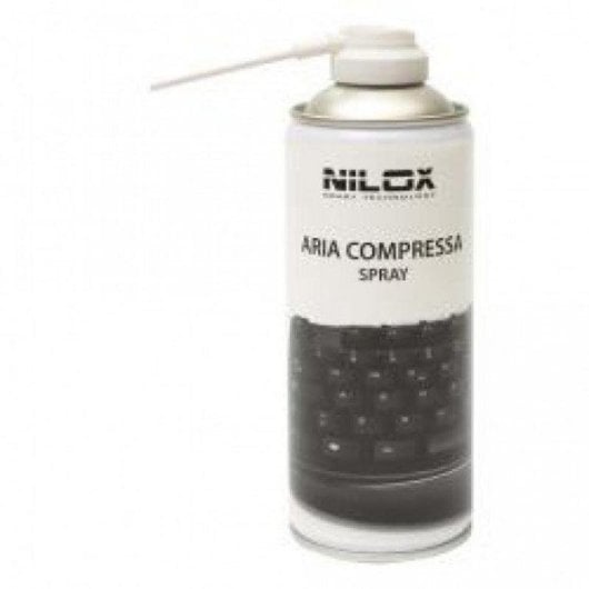 Spray de aire comprimido Nilox 400 ml limpieza equipos electrónicos zonas difíciles