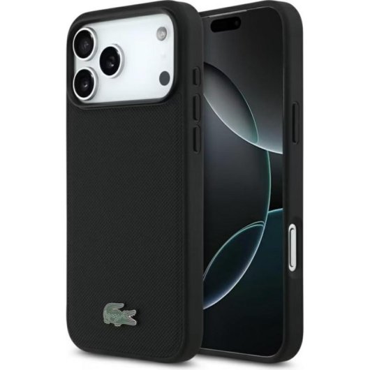 Funda para móvil Lacoste Backcover PC TPU Preto MagSafe para iPhone 17 Pro Max