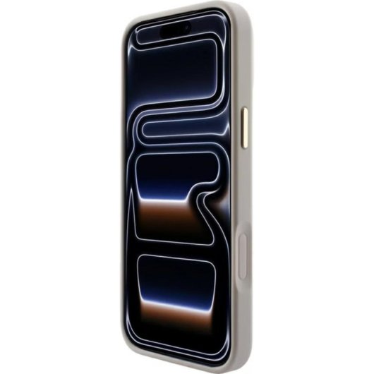 Funda para móvil Guess Backcover PU-Leder rosa für Apple iPhone 17 Pro