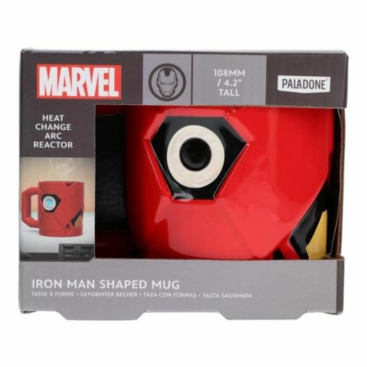 Mug Avengers Arc Reactor Iron Man Thermochromic 500 ml