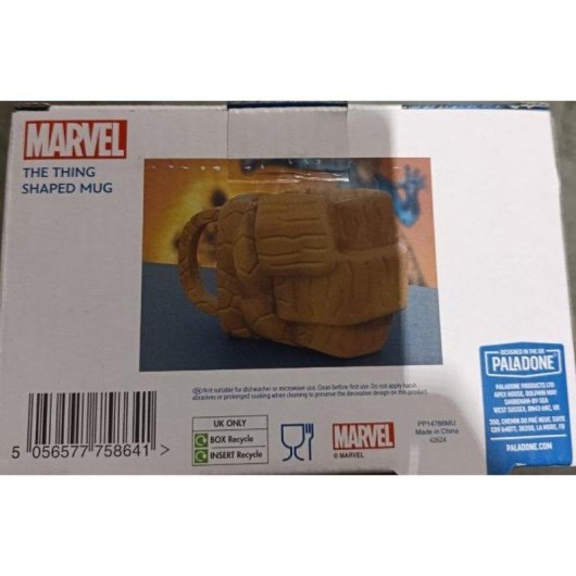 Tasse DC Comics La Cosa Poing Sculpte 500 ml