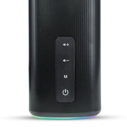 Altavoces Woxter 2.0 Bluetooth 20 W con iluminación RGB y control frontal