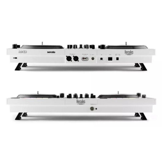 Controlador DJ Hercules DJControl Inpulse T7 White Edition platos motorizados 7" XLR