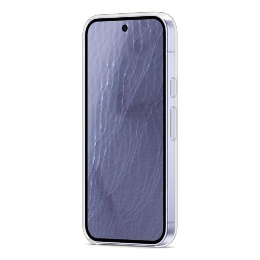 Capa traseira transparente TPU brilhante com bordas reforçadas para Google Pixel 11