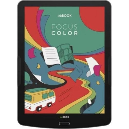 Libro electrónico Inkbook Focus Color Black WiFi 7,8" 32GB Negro