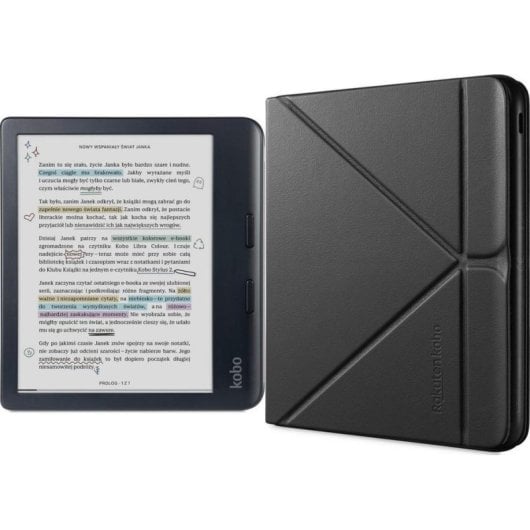 Livro Eletrónico Kobo Libra Colour WiFi 7" 32GB Preto