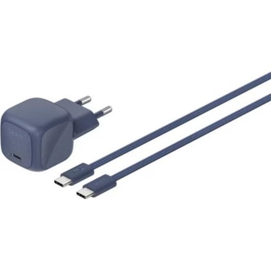 Chargeur Belkin BoostCharge 30W USB PD PPS et câble 2m Indigo