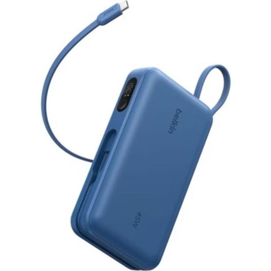 Power Bank Belkin 20000 mAh 45 W Apta para avioes Azul