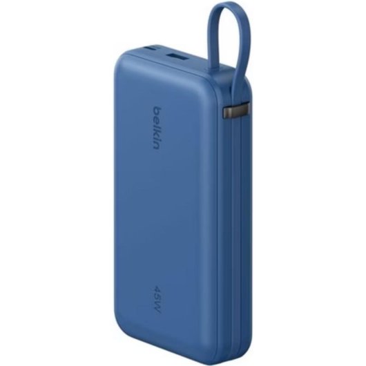 Power Bank Belkin 20000 mAh 45 W Apta para avioes Azul