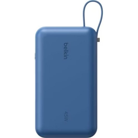 Power Bank Belkin 20000 mAh 45 W Apta para avioes Azul
