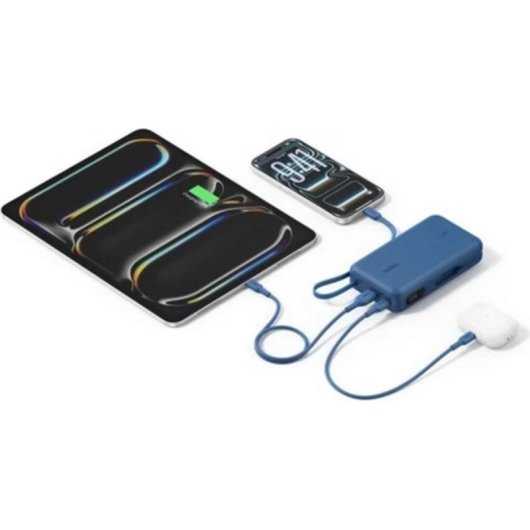 Power Bank Belkin 20000 mAh 45 W Apta para avioes Azul