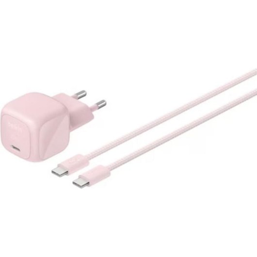Cargador USB-C Belkin BoostCharge 30W Power Delivery con cable 2m