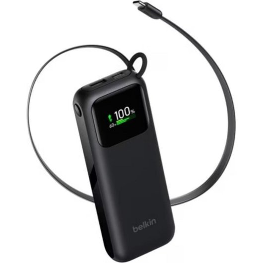 Power Bank Belkin UltraCharge 11000 mAh 60 W Apta para avión Negra