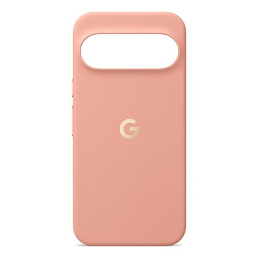 Custodia Google Policarbonato Rosa Pesca con Magneti e Ricarica Qi2 Pixel 11 Pro XL