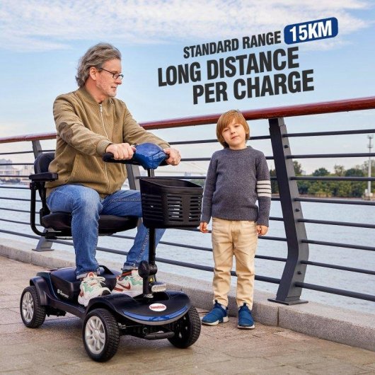 Patinete électrique Sweetrich S1 Sport 300W Autonomie 15km Pneus 9 pouces Frein électromagnétique