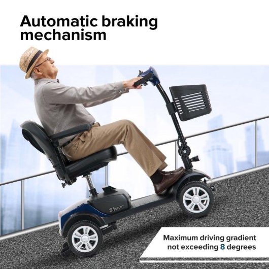 Patinete électrique Sweetrich S1 Sport 300W Autonomie 15km Pneus 9 pouces Frein électromagnétique