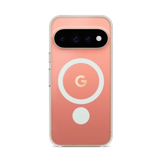 Funda para móvil Google TPU transparente con protección Pixelsnap para Pixel 11 Pro