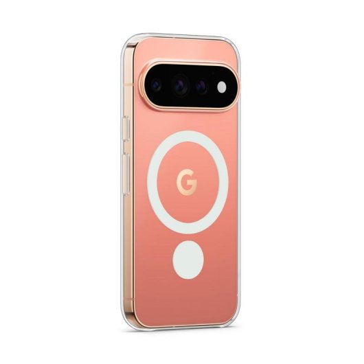Funda para móvil Google TPU transparente con protección Pixelsnap para Pixel 11 Pro